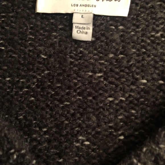 ❤️NWT MICHAEL STARS Black Color Block Sweater - Picture 7 of 7